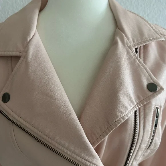 Glassons Pink Faux Leather Jacket - Picture 5 of 11